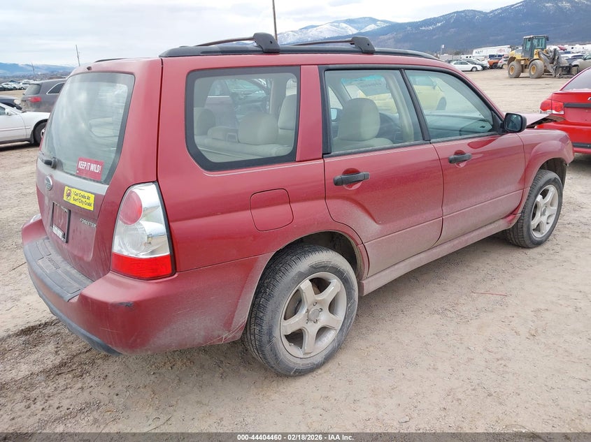 2007 SUBARU FORESTER auction photo 4