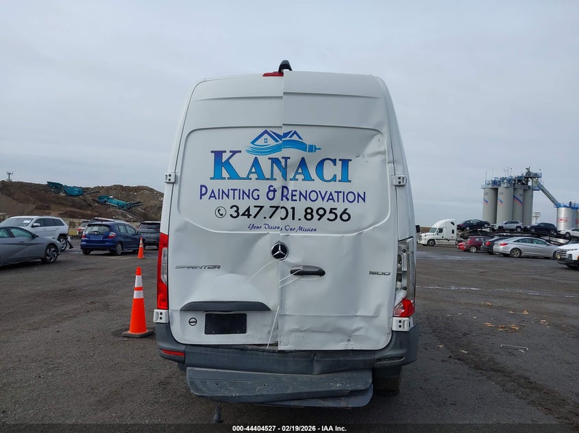 2020 Mercedes-Benz Sprinter 1500 Standard Roof I4 VIN: W1W70BGY6LT027071 Lot: 44404527