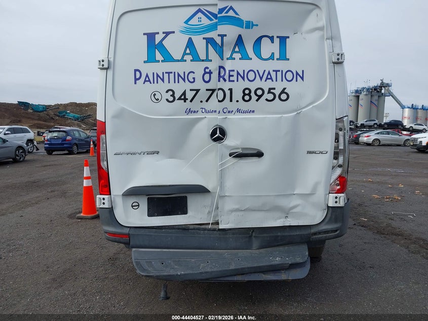 2020 Mercedes-Benz Sprinter 1500 Standard Roof I4 VIN: W1W70BGY6LT027071 Lot: 44404527