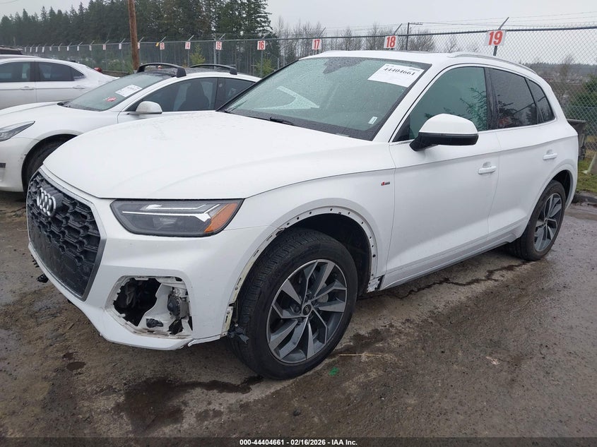 2022 Audi Q5 Premium Plus 45 Tfsi S Line Quattro S Tronic