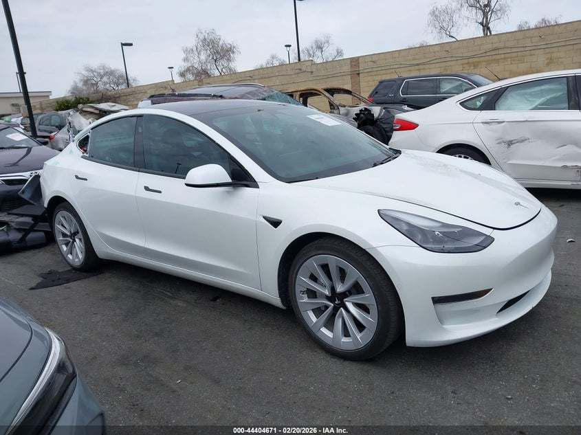 2021 TESLA MODEL 3 LONG RANGE DUAL MOTOR ALL-WHEEL DRIVE VIN: 5YJ3E1EB4MF942915