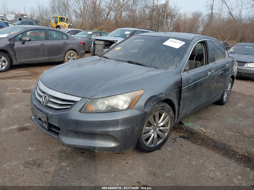2012 Honda Accord 2.4 2.4 Ex grey Lot 111044404719 Vin 1HGCP2E75CA023879
