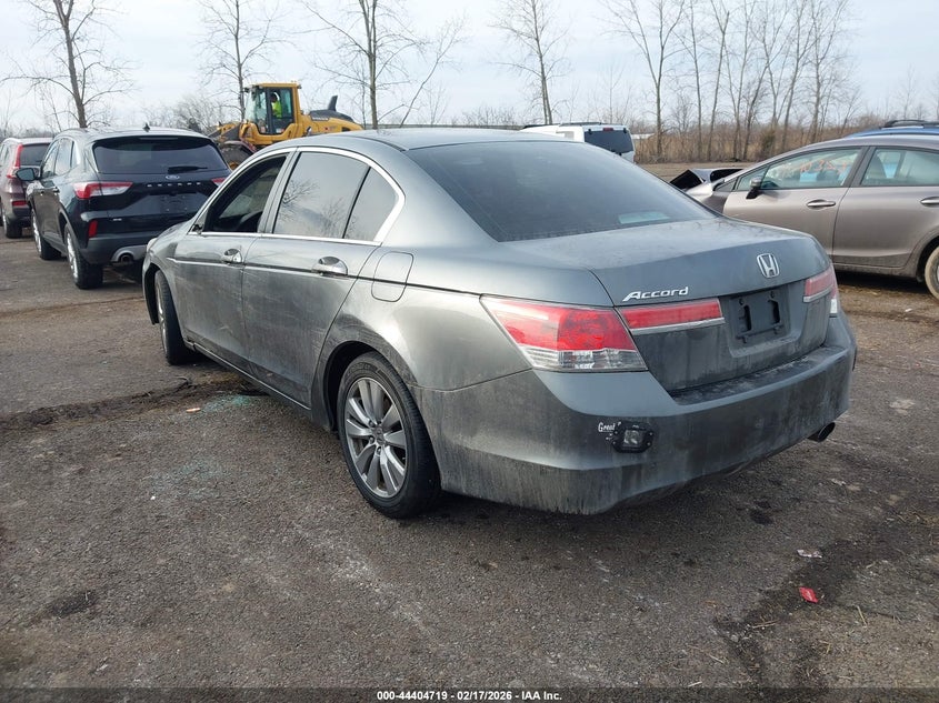 2012 Honda Accord 2.4 2.4 Ex grey Lot 111044404719 Vin 1HGCP2E75CA023879