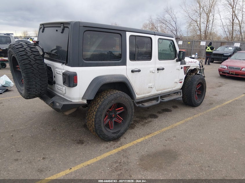 2018 Jeep Wrangler Unlimited Sport S 4X4