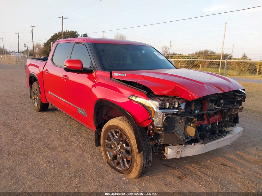 2025 Toyota Tundra Hybrid Platinum Hybrid Crewmax 5.5' Bed VIN: 5TFNC5DB7SX102749 Lot: 44404862