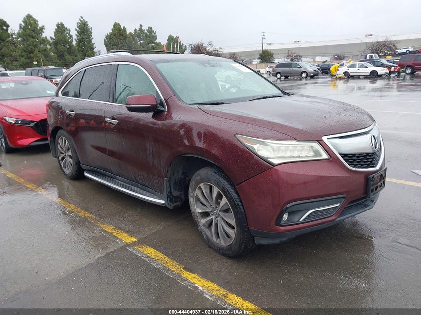 2015 Acura Mdx Technology Package
