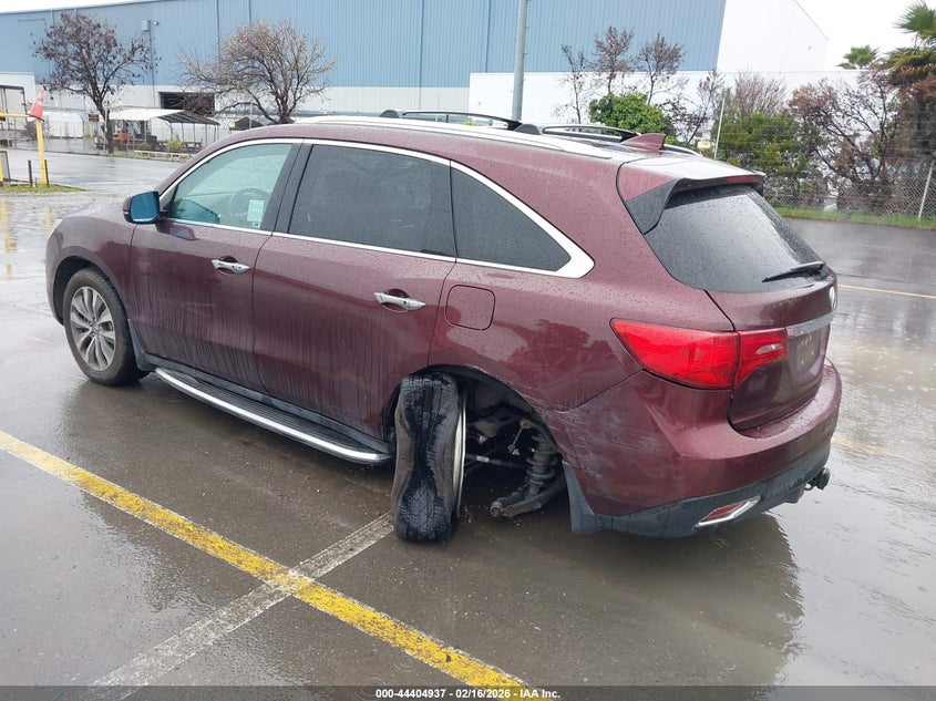 2015 Acura Mdx Technology Package