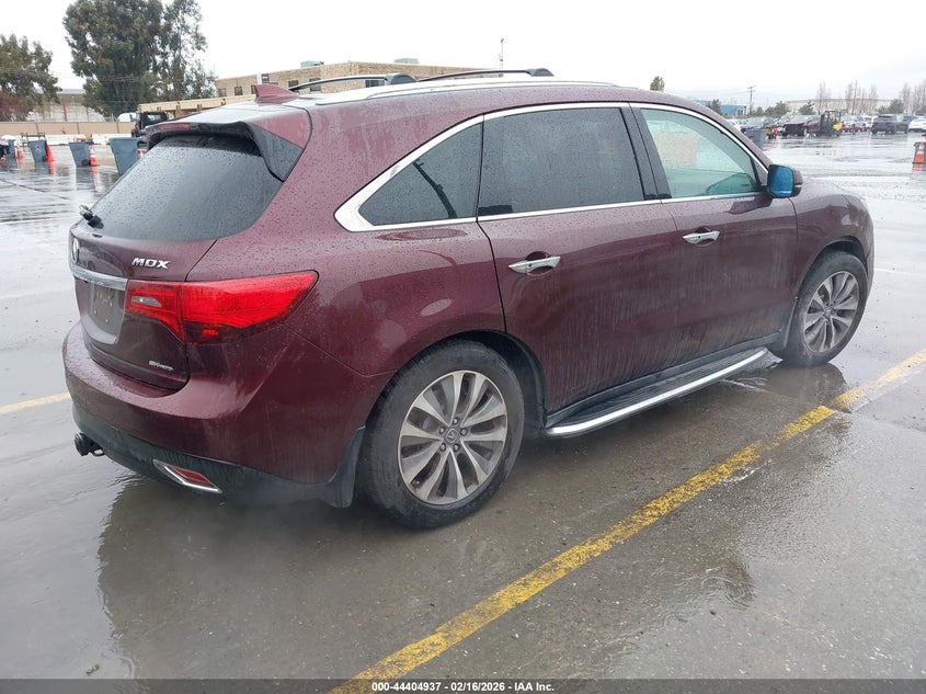 2015 Acura Mdx Technology Package