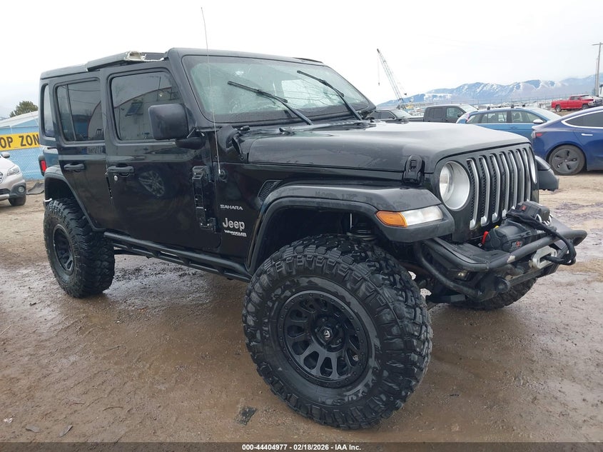 2019 JEEP WRANGLER UNLIMITED SAHARA 4X4