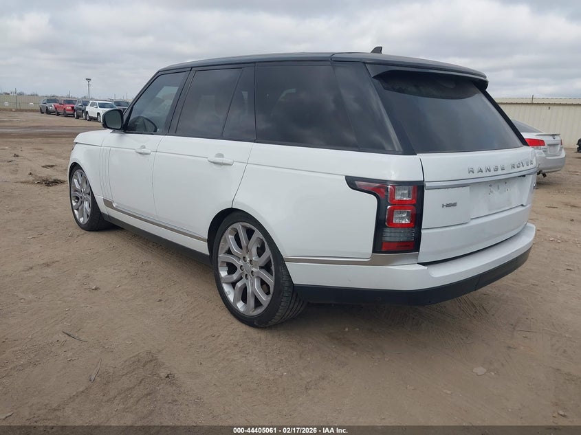 2016 Land Rover Range Rover 3.0L V6 Supercharged Hse