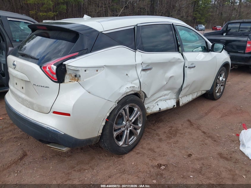 2015 Nissan Murano Platinum/S/Sl/Sv