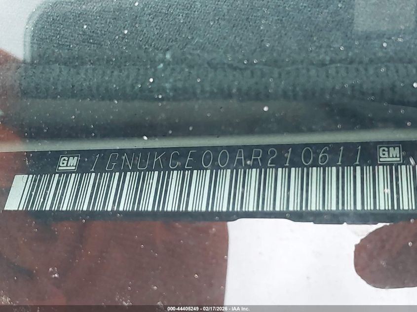 2010 Chevrolet Tahoe Ltz VIN: 1GNUKCE00AR210611 Lot: 44405249