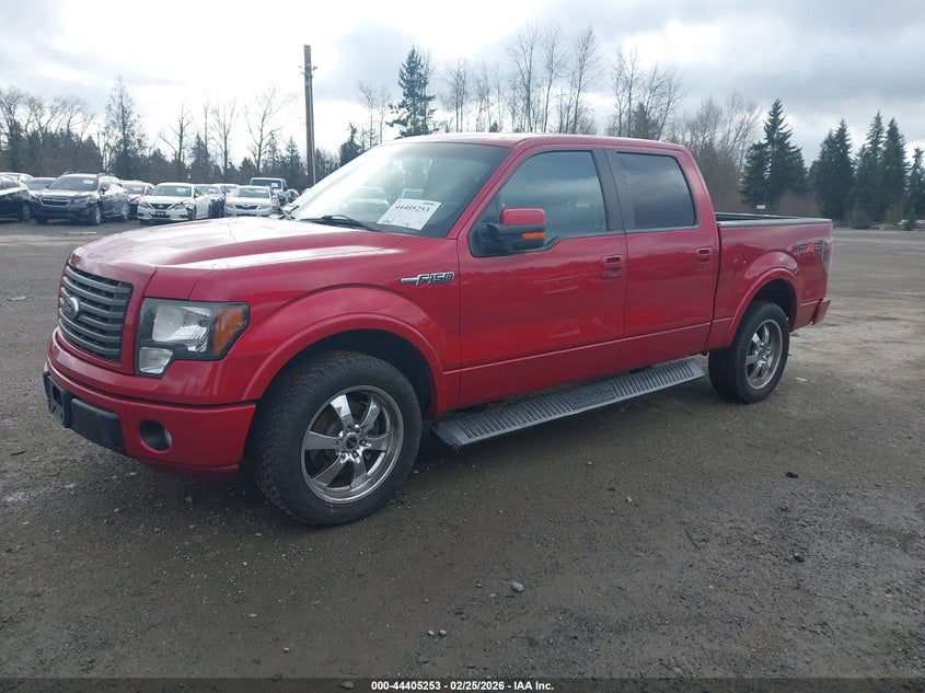 Vin: 1ftfw1cfxbkd44506, lot: 44901820, ford f-150 fx2 20112