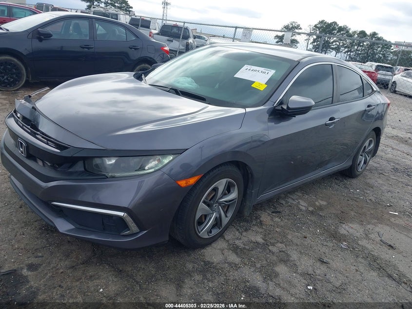 2020 Honda Civic Lx 2HGFC2F65LH552524 photo 1