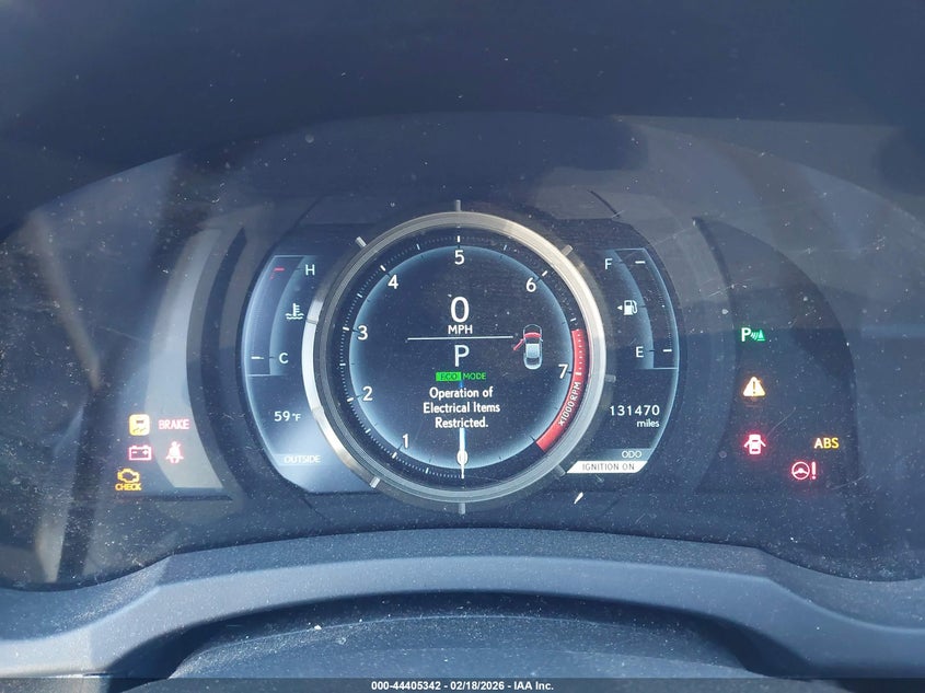 2016 Lexus Rc 350 VIN: JTHHE5BC8G5011820 Lot: 44405342