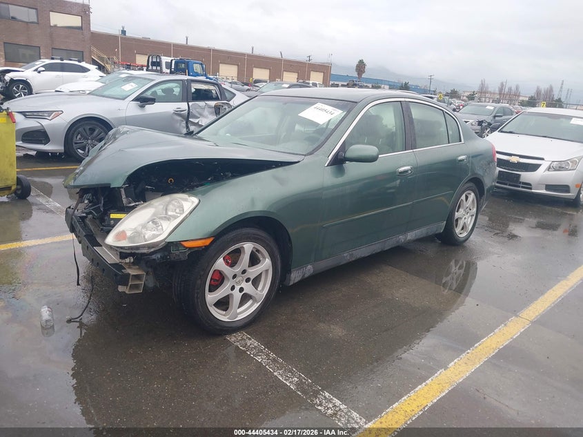 2003 Infiniti G35 Base W/6 Speed Manual