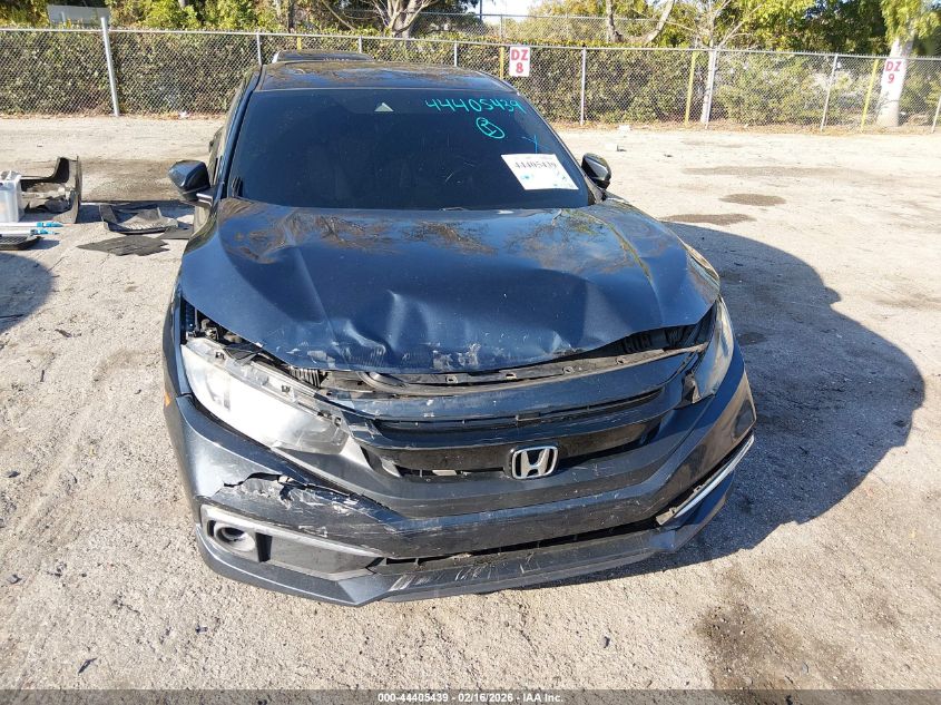 2019 Honda Civic Ex VIN: 19XFC1F34KE005768 Lot: 44405439