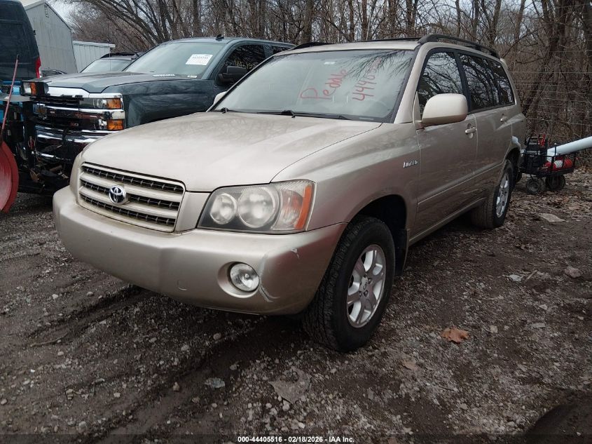 2002 Toyota Highlander Limited V6