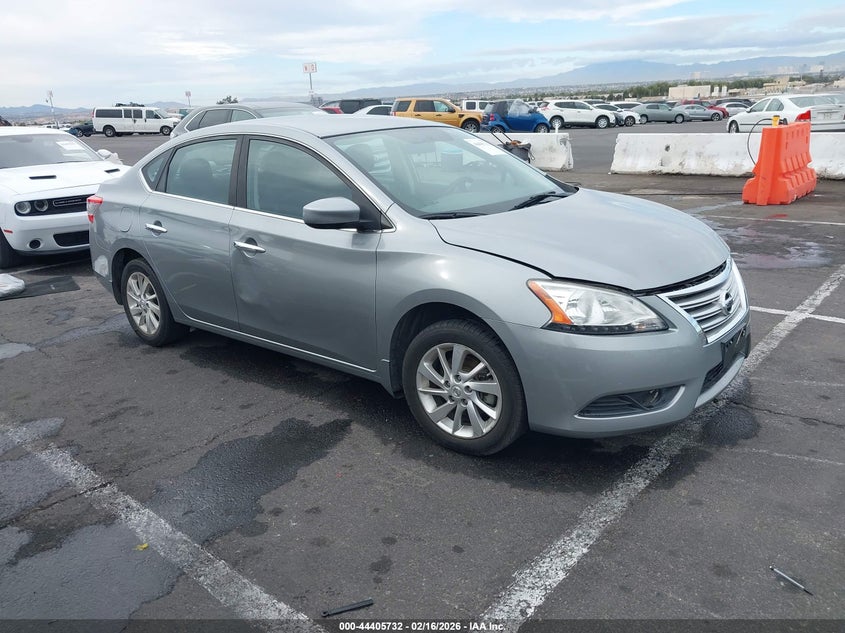 3N1AB7AP3EY338687 2014 Nissan Sentra Sv auction photo 1