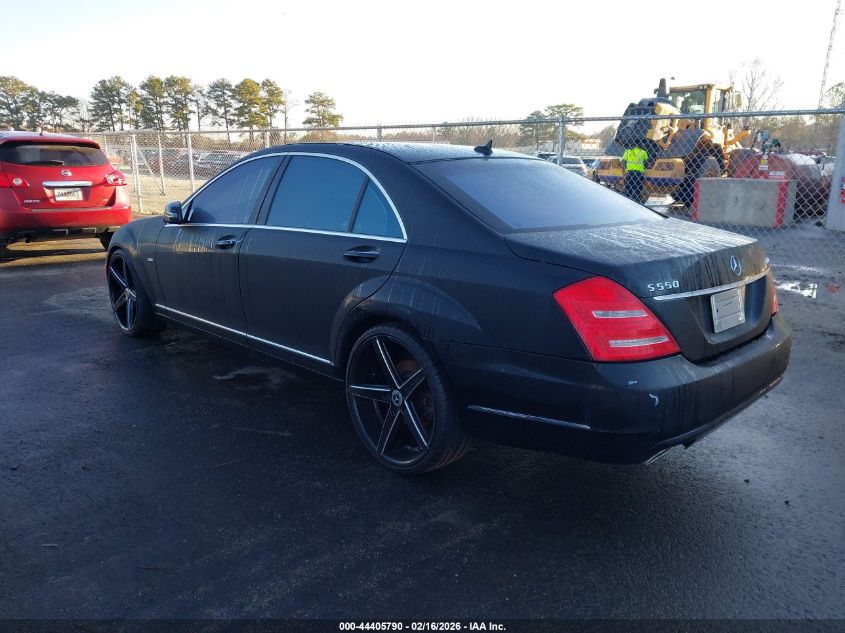2012 Mercedes-Benz S 550 4Matic