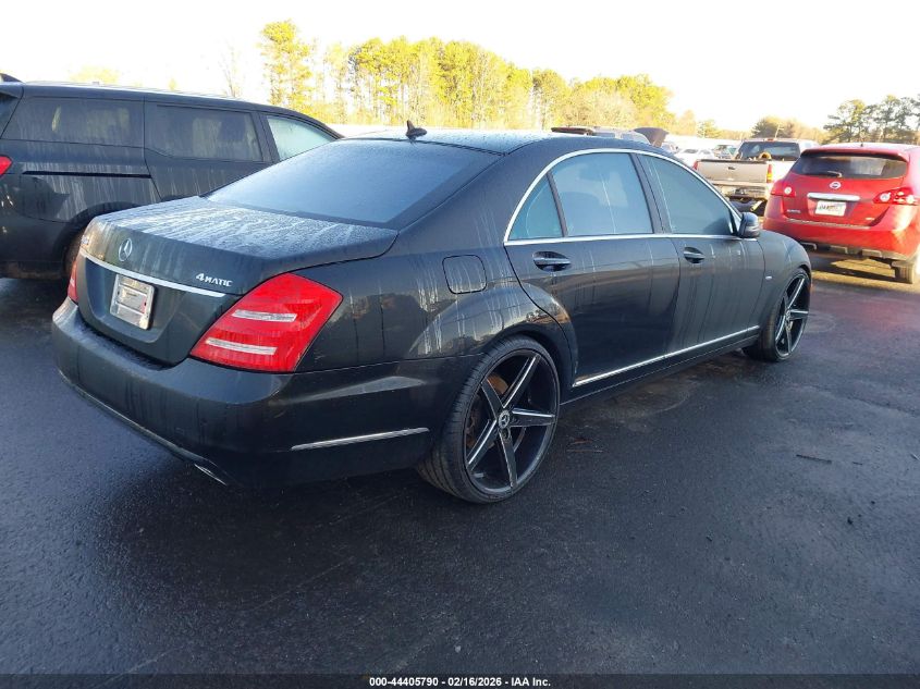 2012 Mercedes-Benz S 550 4Matic