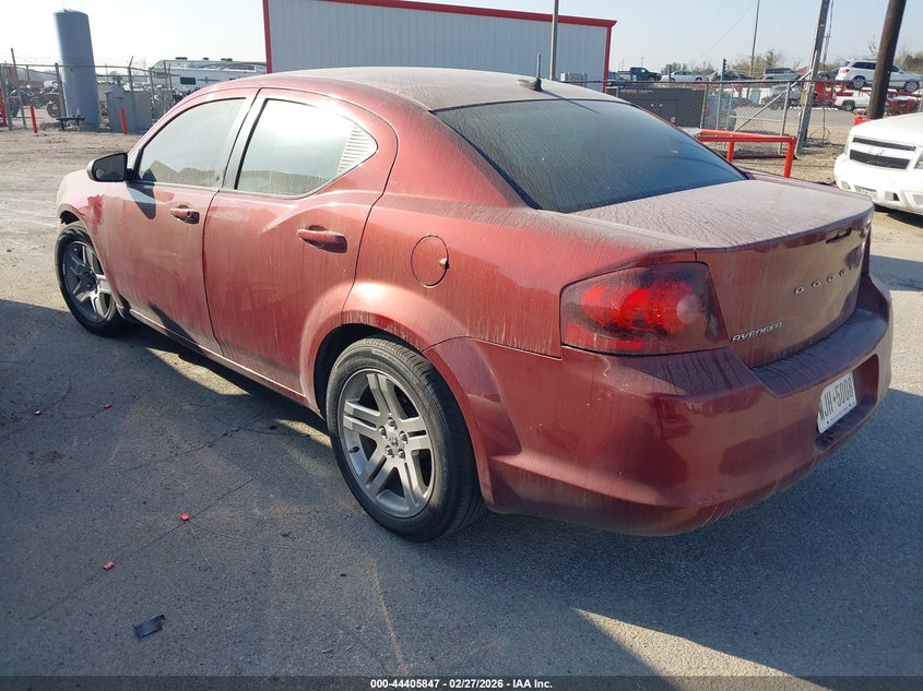 Vin: 1c3cdzabxen224199, lot: 44902418, dodge avenger se 20143