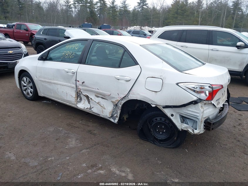 2016 Toyota Corolla Le