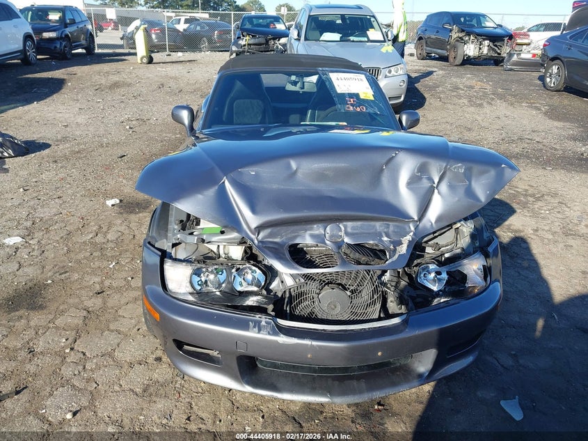 2000 BMW Z3 2.3 VIN: 4USCH9343YLF86922 Lot: 44405918