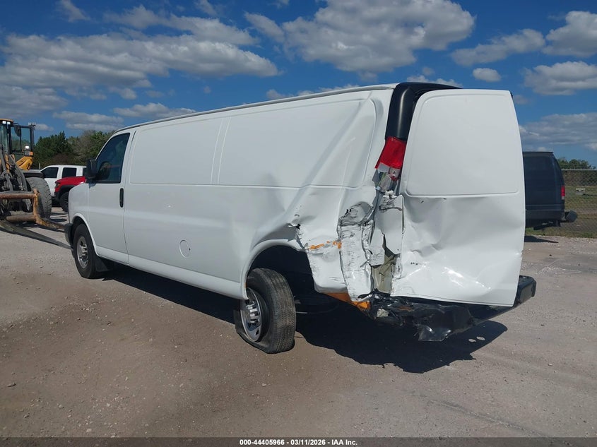 Vin: 1gczghf77r1165332, lot: 44902537, chevrolet express cargo rwd 3500 extended wheelbase wt 20243