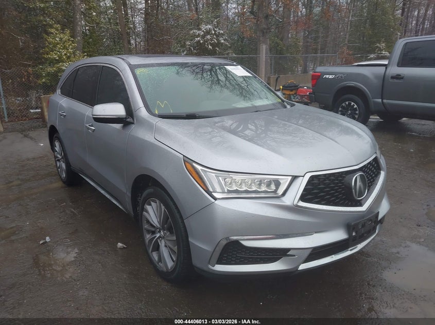 2017 Acura Mdx Technology Entertainment Pkgs