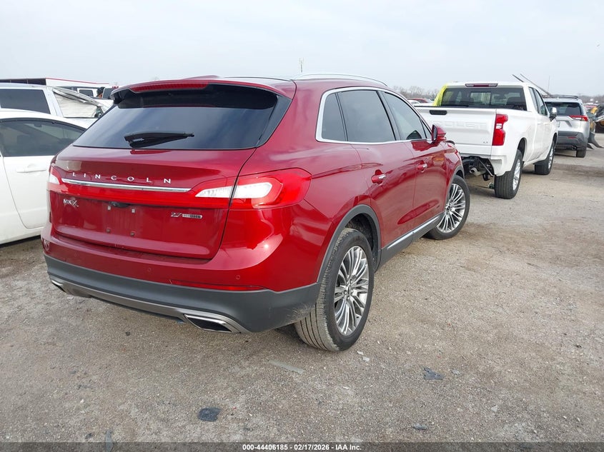 2016 Lincoln Mkx Reserve