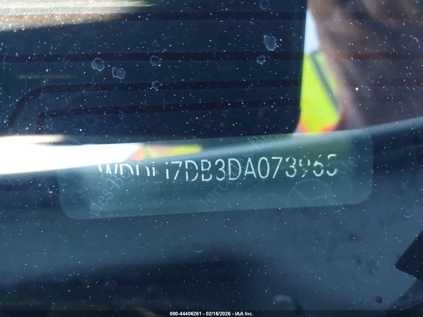 2013 Mercedes-Benz Cls 550 VIN: WDDLJ7DB3DA073965 Lot: 44406261