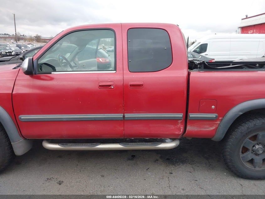 2000 Toyota Tundra Sr5 V8 VIN: 5TBRT3415YS021480 Lot: 44406339