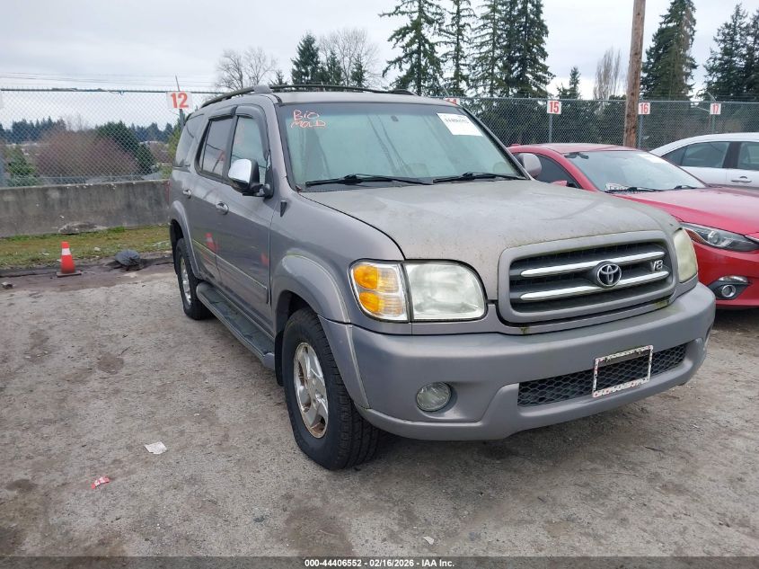 2001 Toyota Sequoia Limited V8