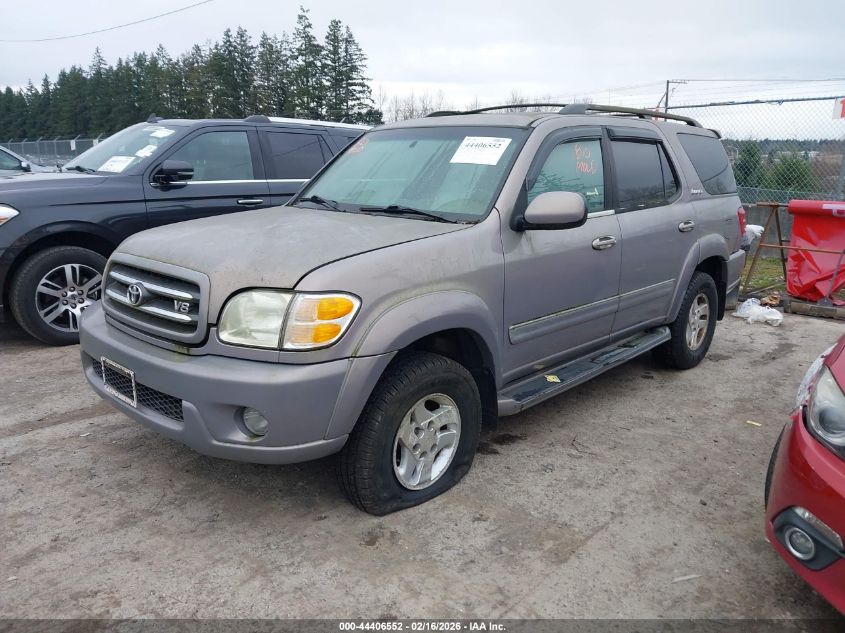 2001 Toyota Sequoia Limited V8