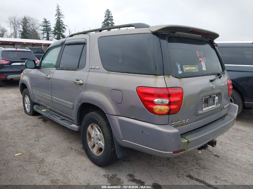 2001 Toyota Sequoia Limited V8
