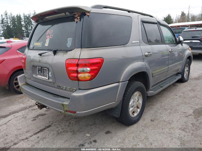 2001 Toyota Sequoia Limited V8