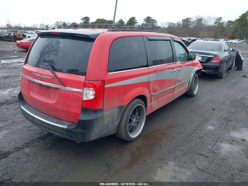 Vin: 2c4rc1bg1dr657884, lot: 44903171, chrysler town & country touring 20134