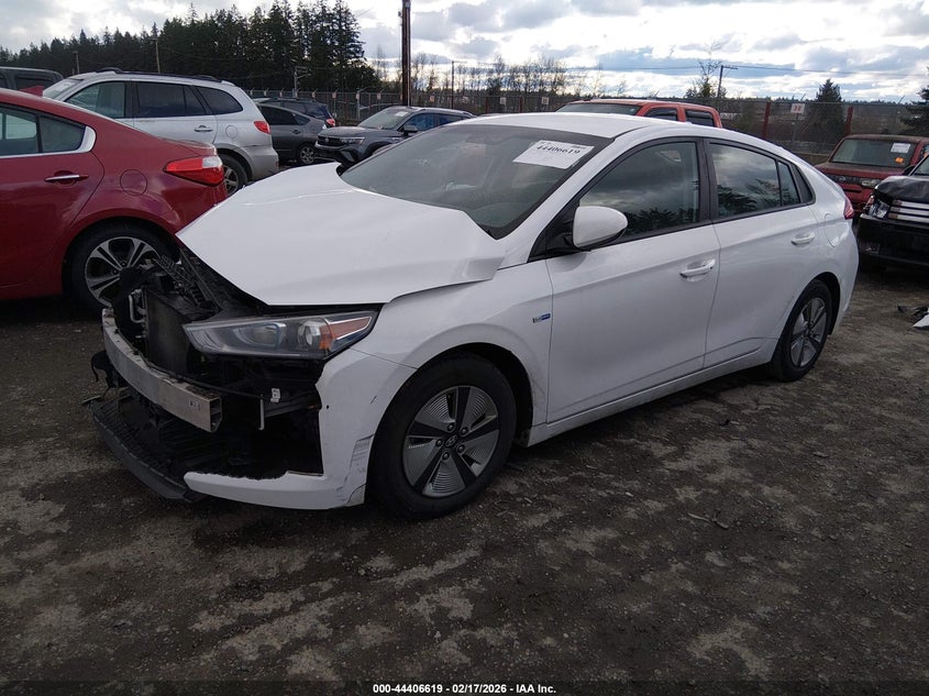 2019 Hyundai Ioniq Hybrid Blue