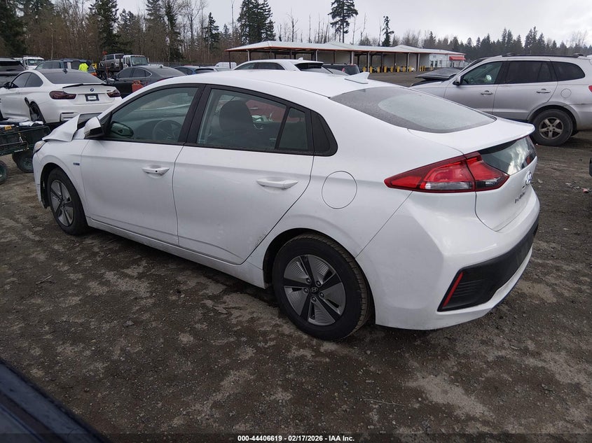 2019 Hyundai Ioniq Hybrid Blue