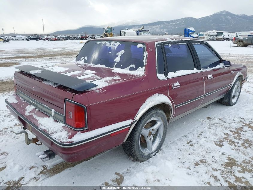 1988 Oldsmobile Cutlass Ciera