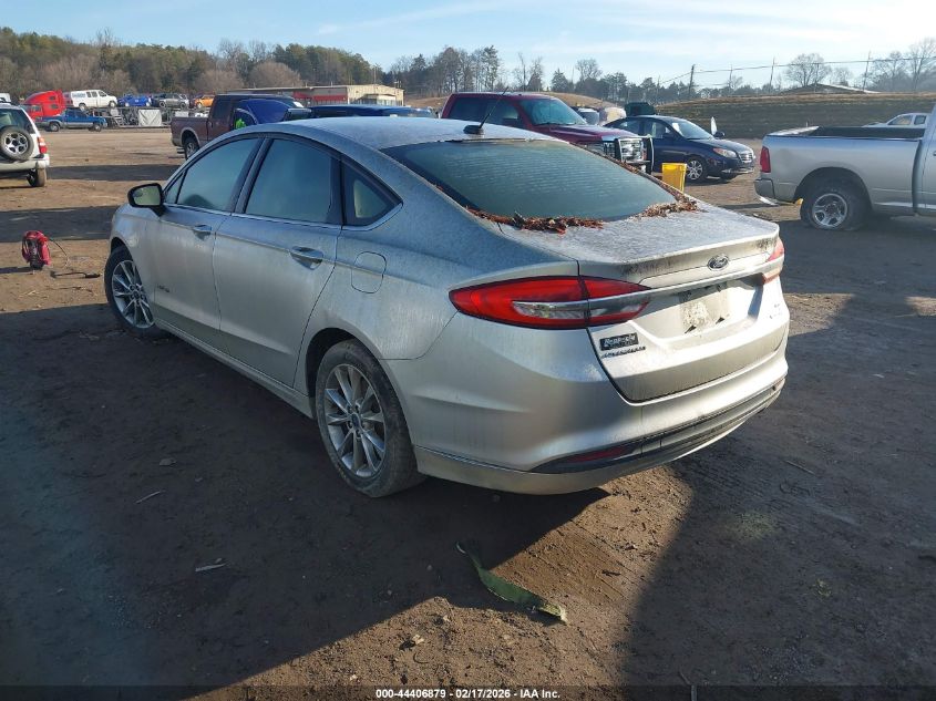 2017 Ford Fusion Hybrid Se
