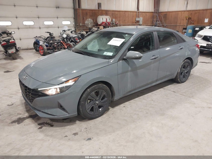 2023 Hyundai Elantra Hybrid Blue