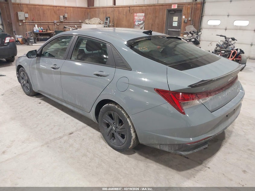 2023 Hyundai Elantra Hybrid Blue