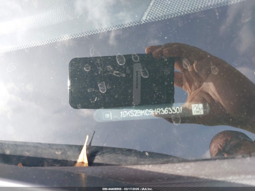 2017 GMC Yukon Slt VIN: 1GKS2BKC5HR363301 Lot: 44406988