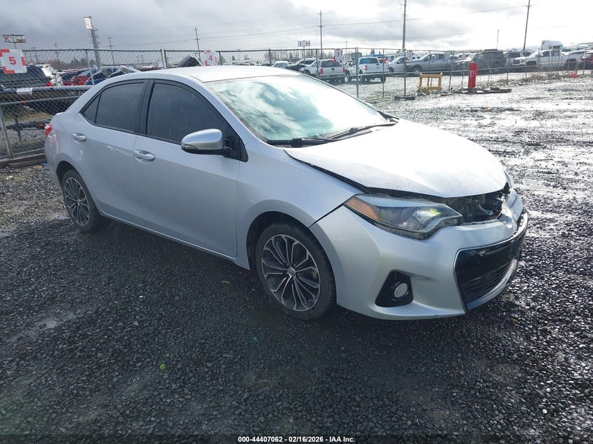 2016 Toyota Corolla S Plus