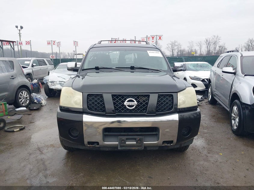 2005 Nissan Armada Se VIN: 5N1AA08B25N704357 Lot: 44407080