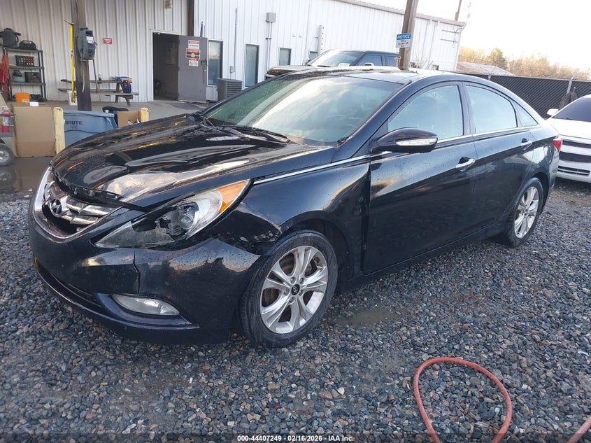 5NPEC4AC2CH424378 2012 Hyundai Sonata 2.4 Limited black