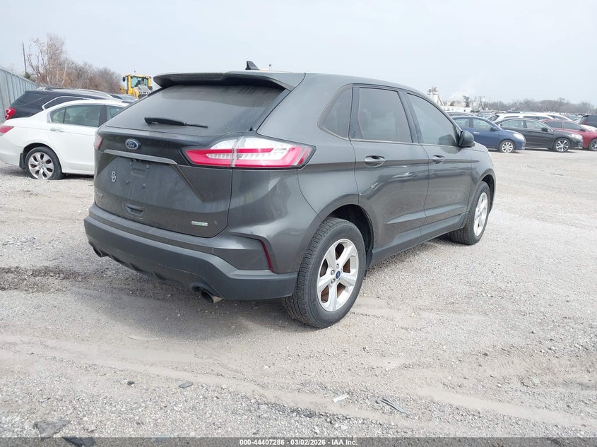 Vin: 2fmpk3g91kbb14293, lot: 44903857, ford edge se 20194