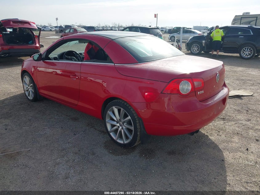 Vin: wvwba7ah2av024193, lot: 44903861, volkswagen eos komfort 20103